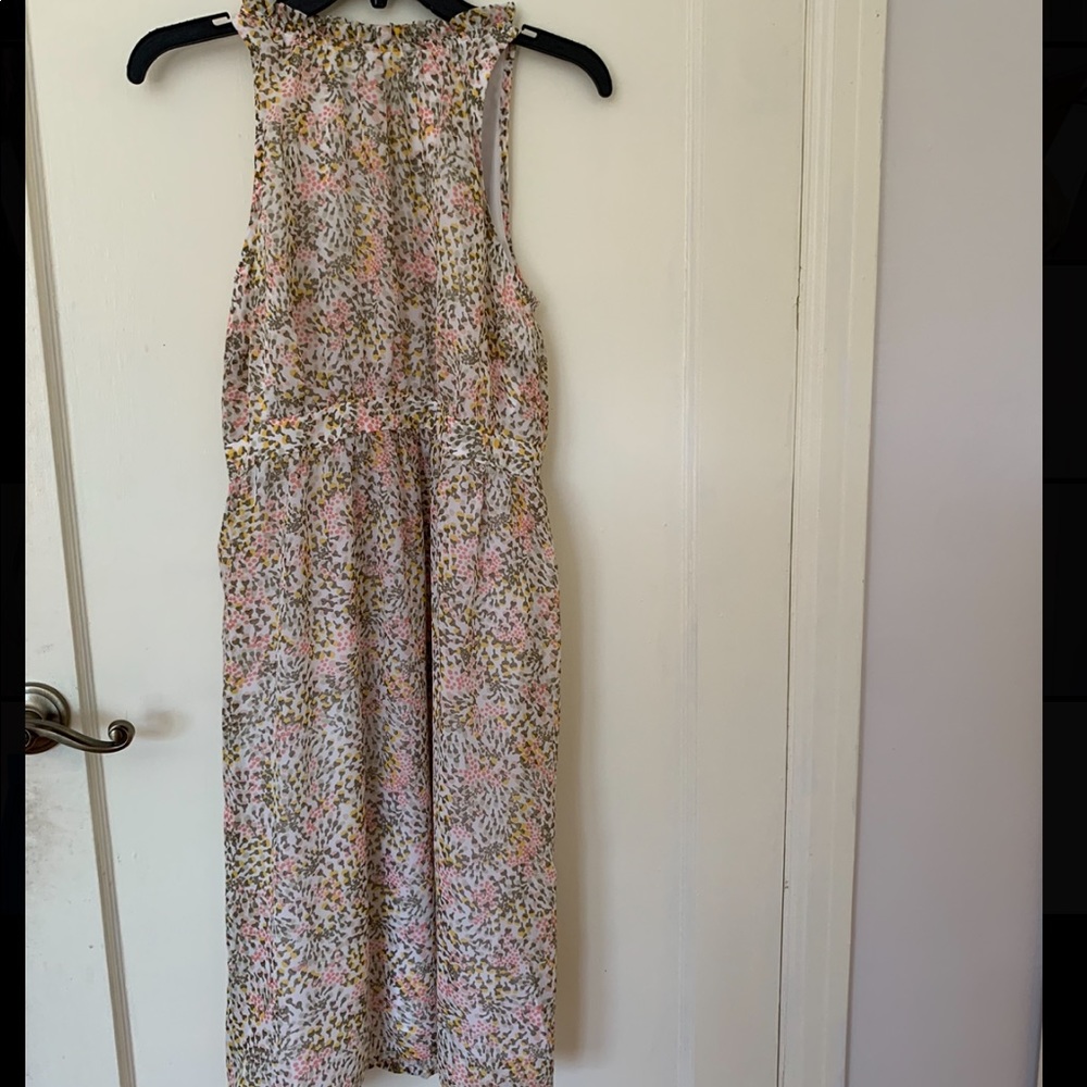 Ann Taylor Loft floral midi dress